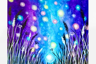 All Ages Paint Nite: Colourful Fireflies in the Galaxy
